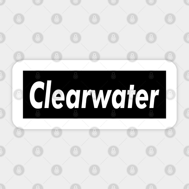 Clearwater Meat Brown Sticker by Easy On Me